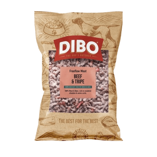 Dibo Freeflow Beef And Tripe Adult Raw Dog Food - 1Kg