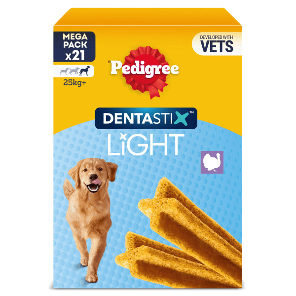 Pedigree Dentastix Daily Dental Chews - Dog - 21 Sticks Light Large