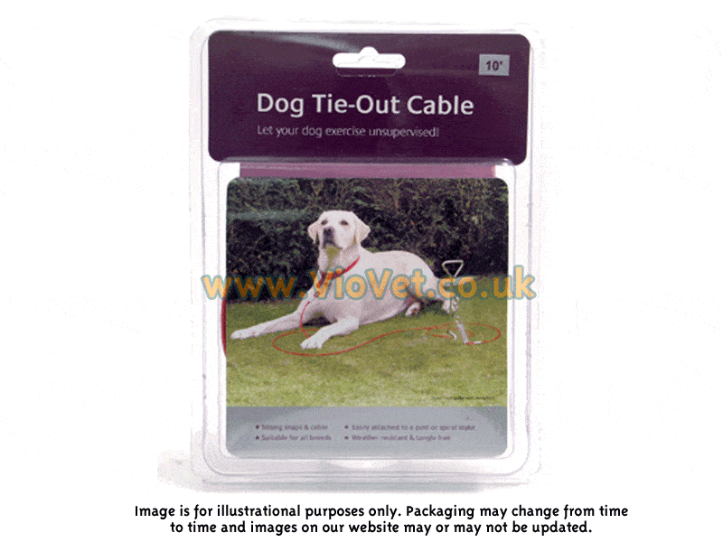 Rosewood Yard Dog Tie-Out Cable